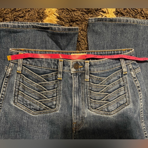 Majorelle Moss Flare Jeans in Vintage Blue - Picture 10 of 12